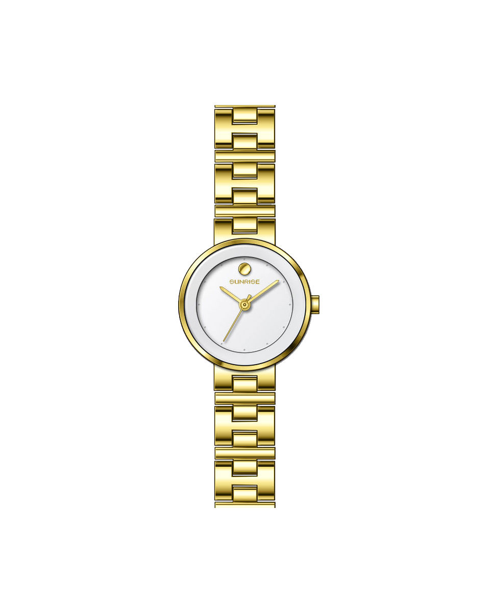 ساعت زنانه ظریف طلایی