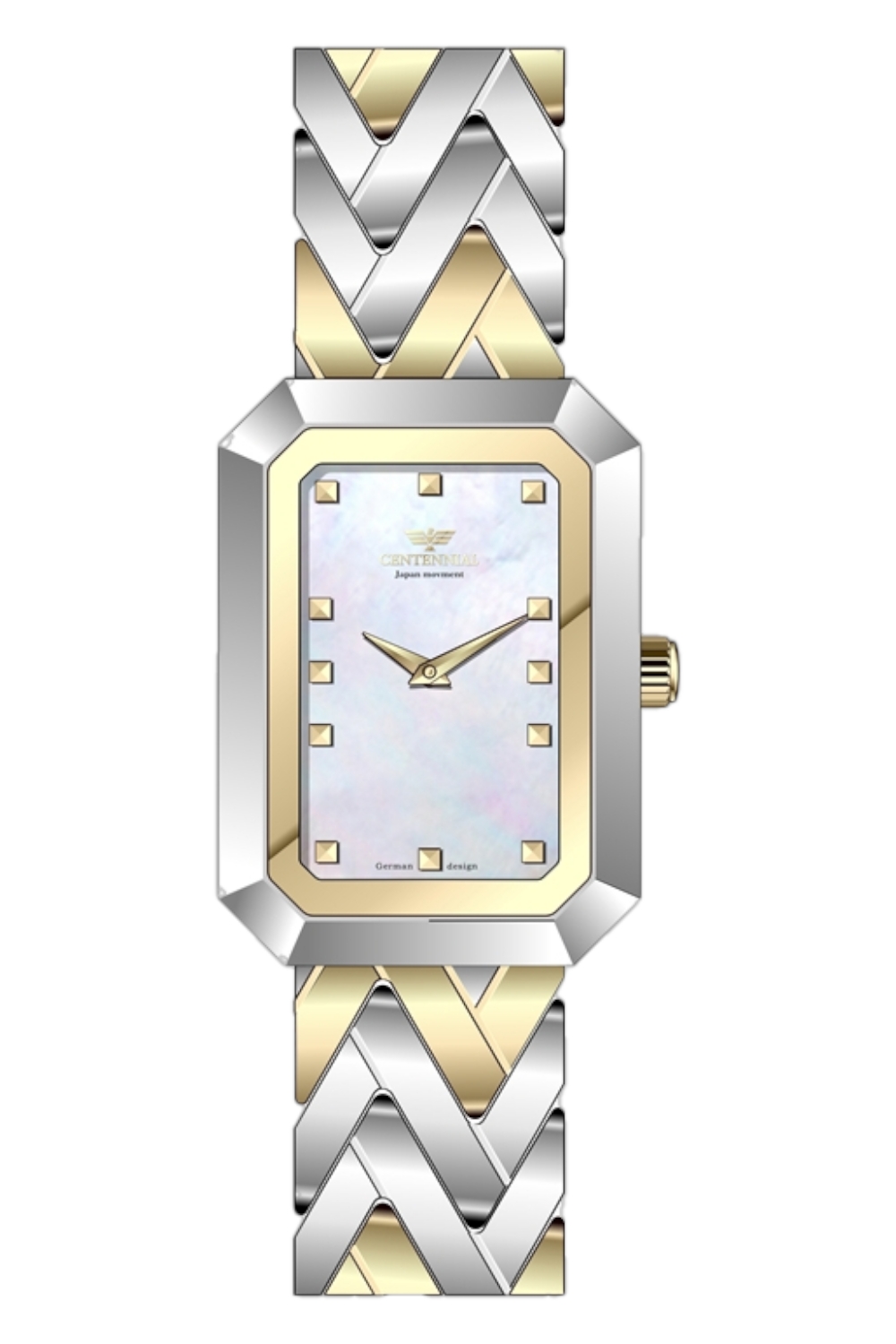 ساعت زنانه قاب مستطیل